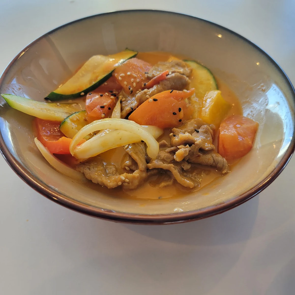 Pad Thai Red Curry Chicken