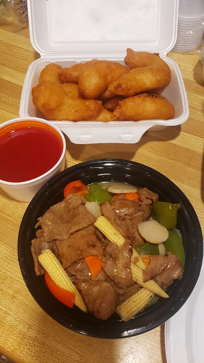 Beef and Green Pepper