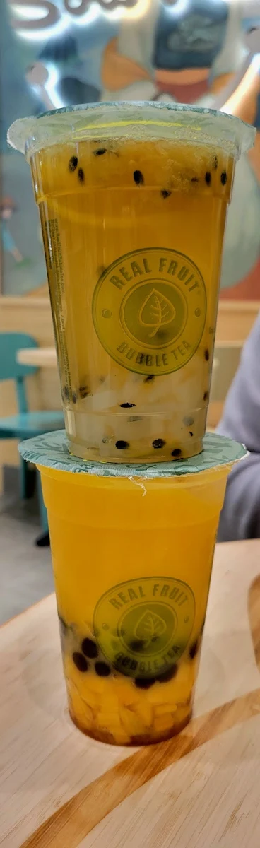 Mango Smoothie Bubble Tea