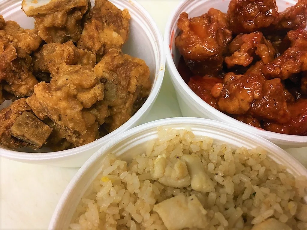 Chicken Fried Rice Dry Spareribs