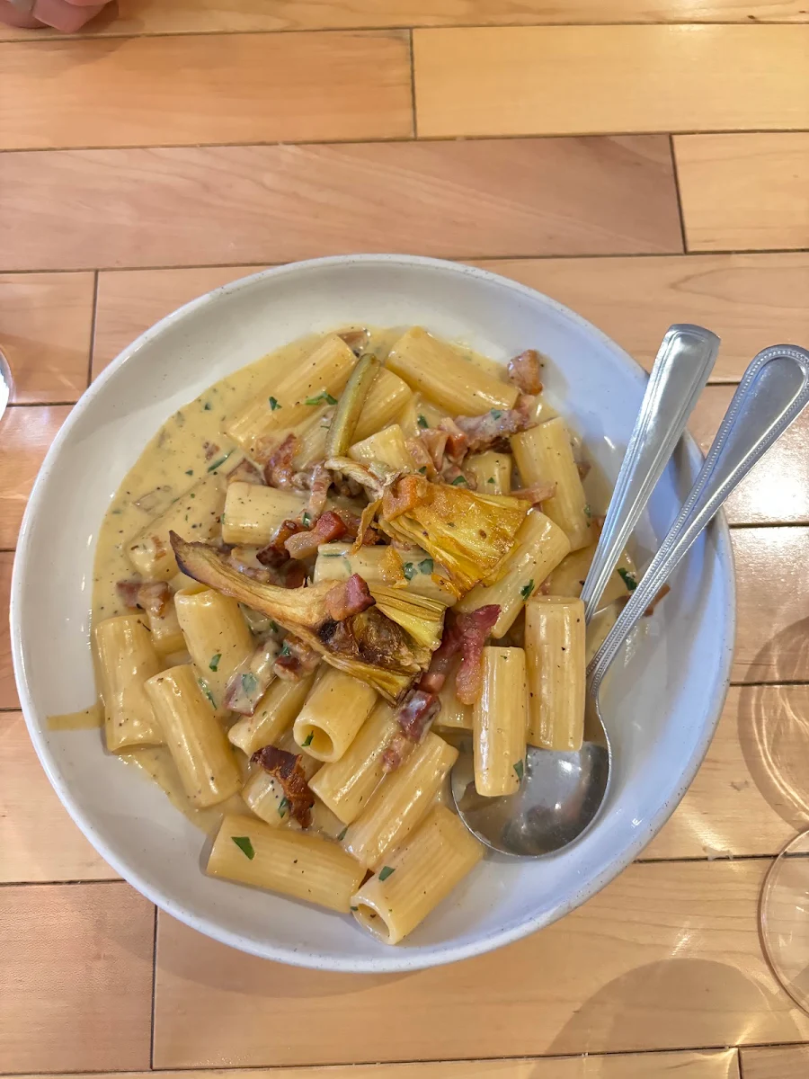 Rigatoni Carbonara