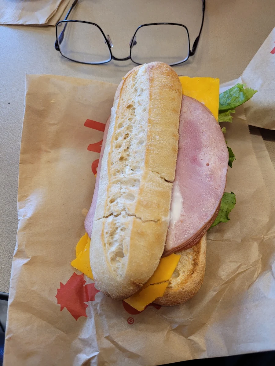 Ham and Cheese Sandwich