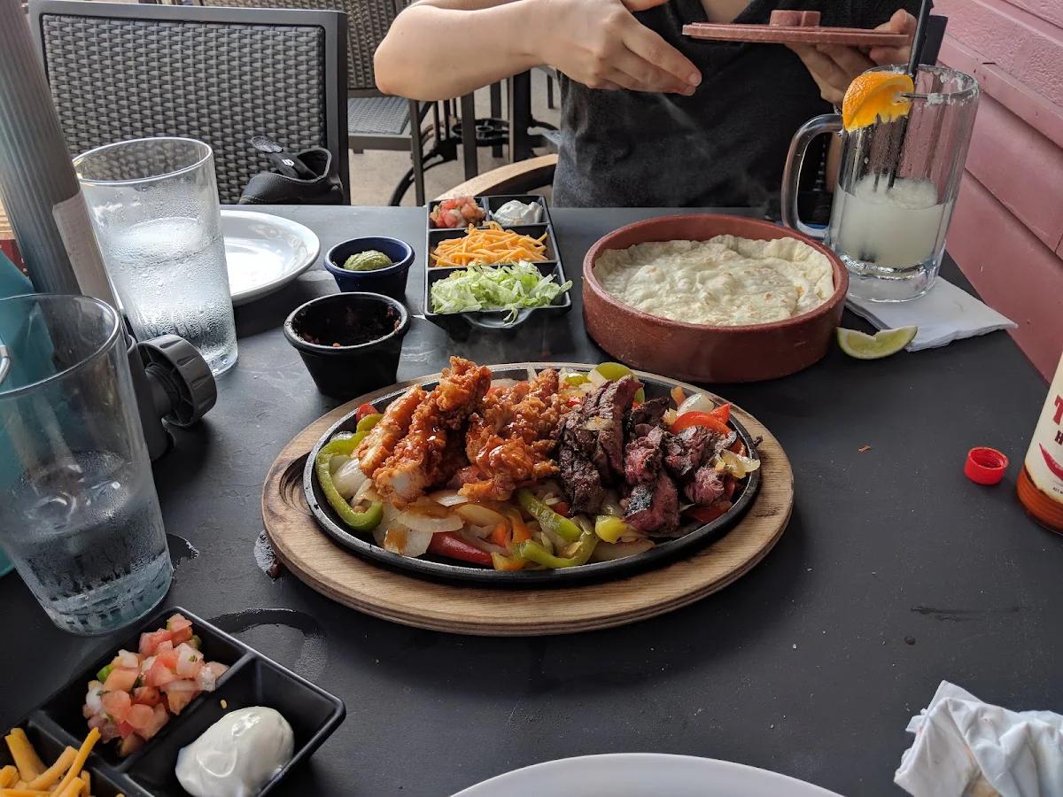 Steak and Chicken Fajitas