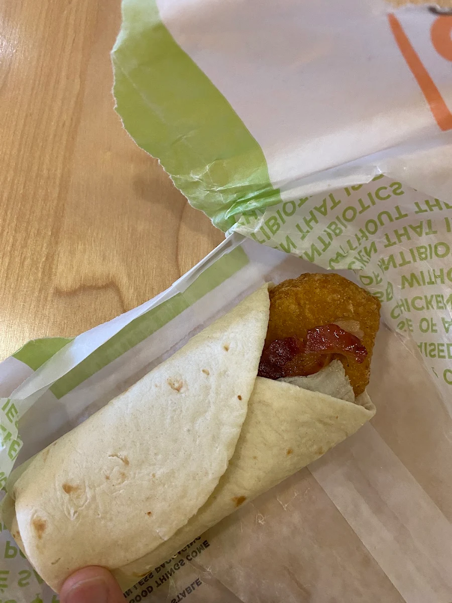 Chicken Bacon Ranch Wrap