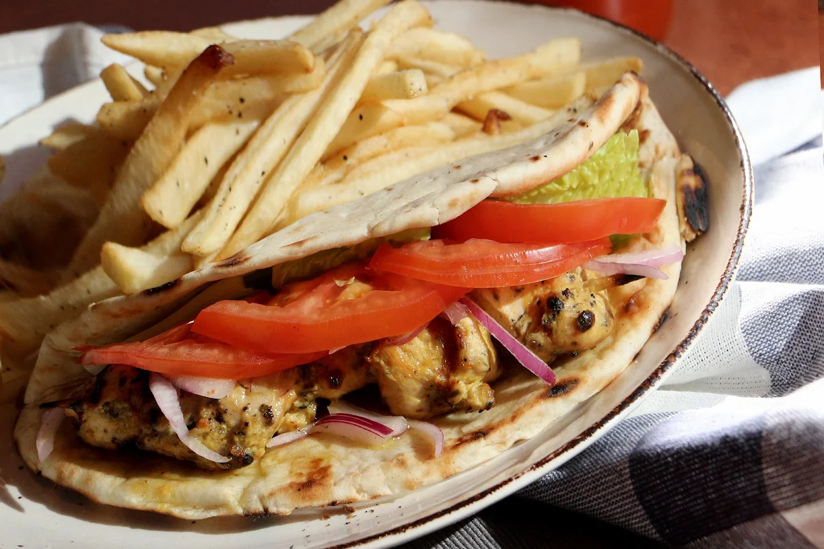 Chicken Souvlaki Pita
