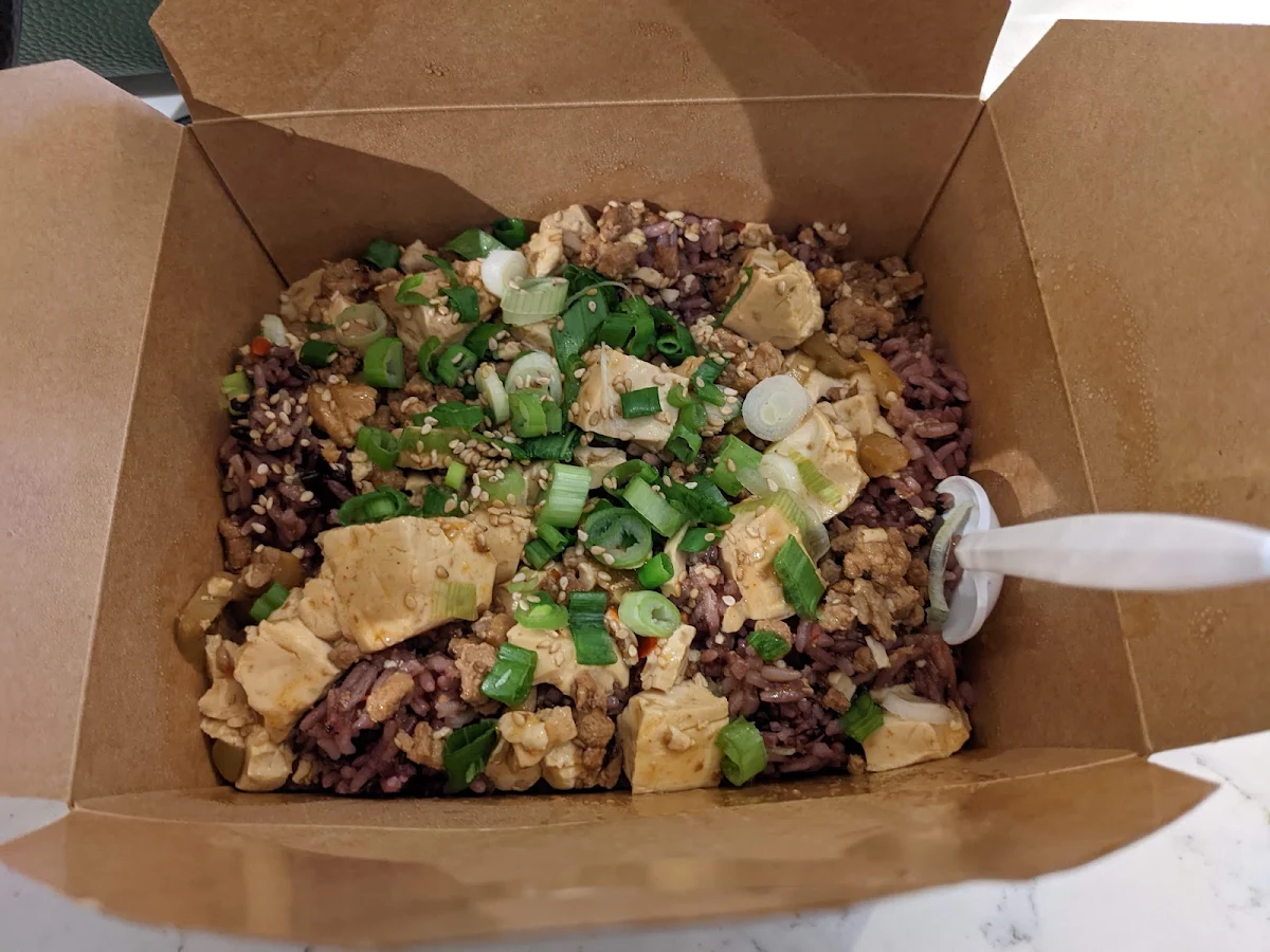 Mapo Tofu Rice Bowl