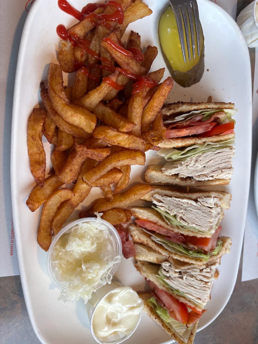 Club Sandwich Poulet