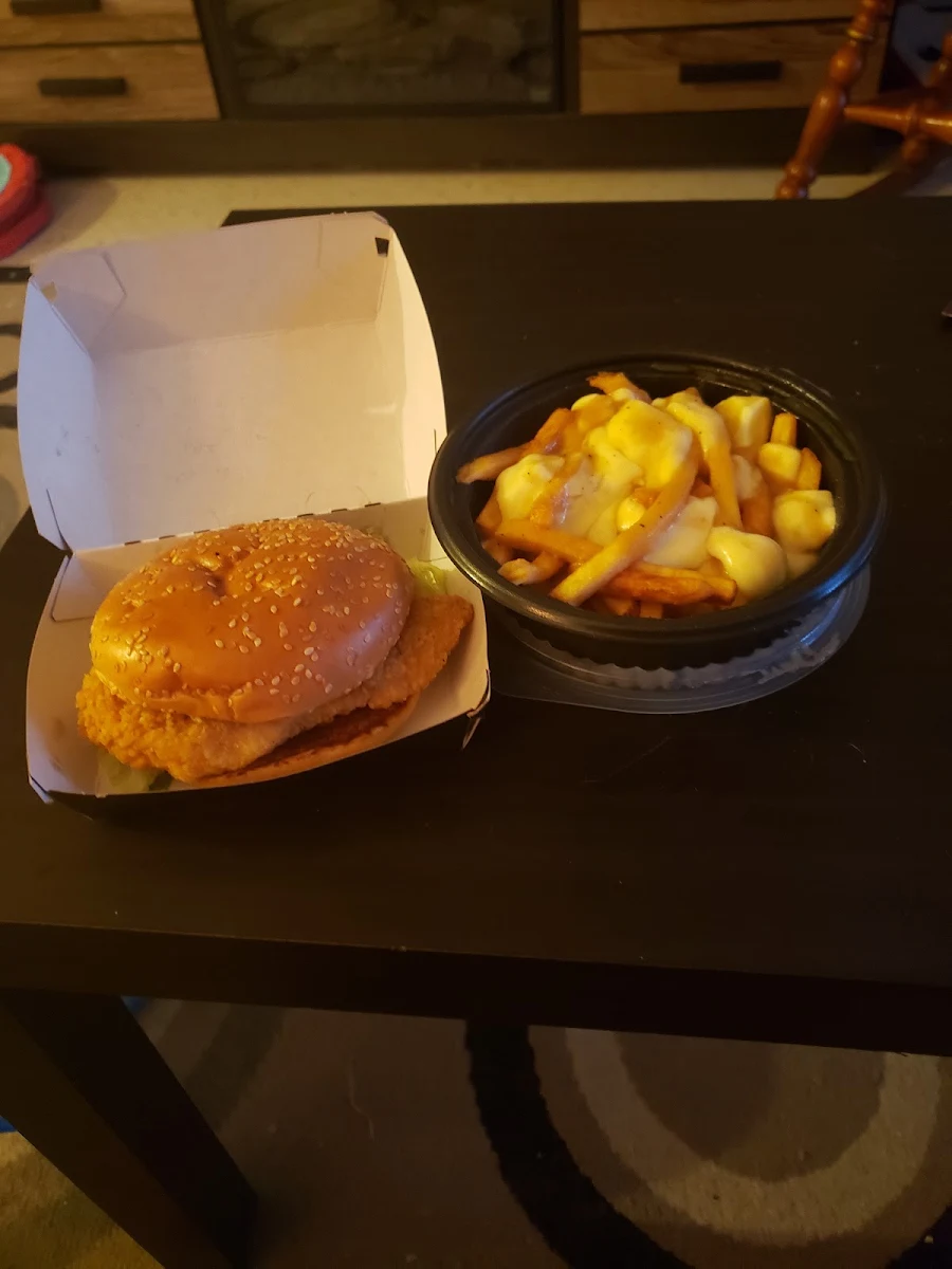 Big Crunchy Chicken Burger
