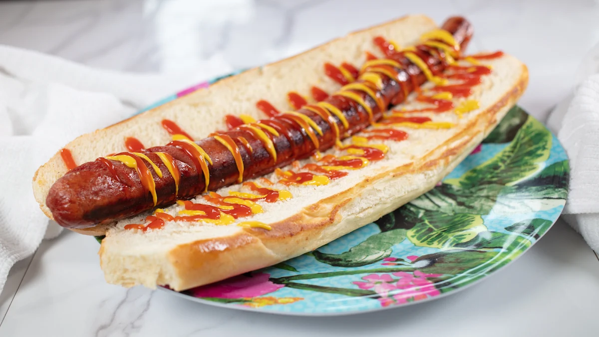 Foot Long Hot Dog
