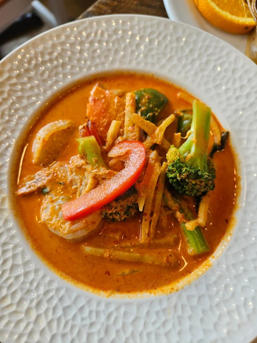 Red Curry, Pik Thai Restaurant