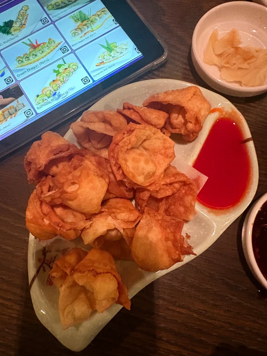 Crabmeat Cheese Wonton 8 pcs