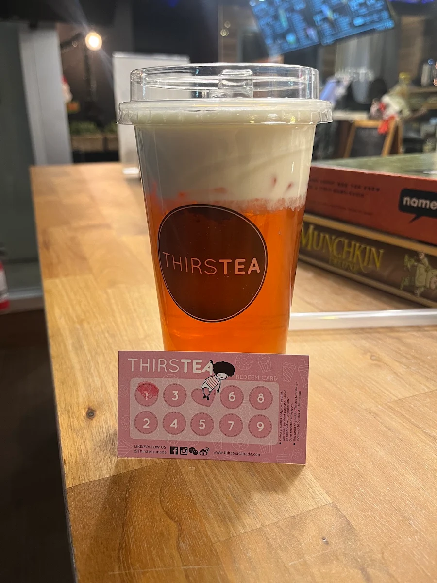 Rose Tea Cheese Cap