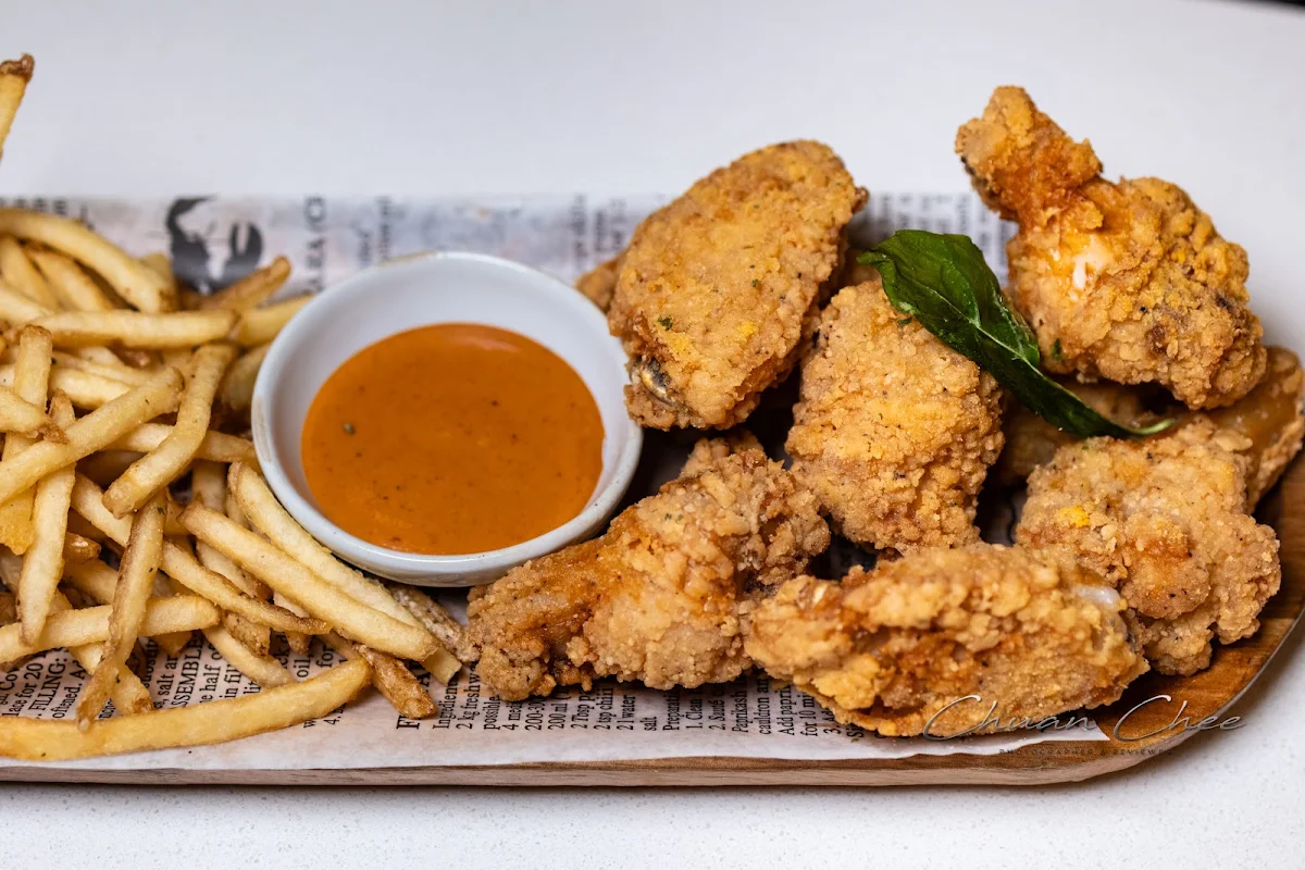 Wings Waffle Fries