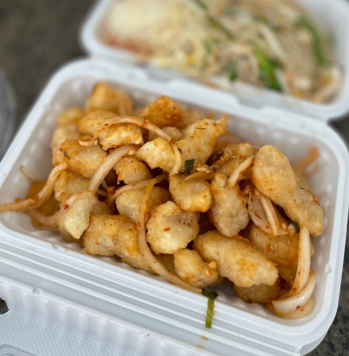 Deep Fried Fish Fillet with Spicy Salt