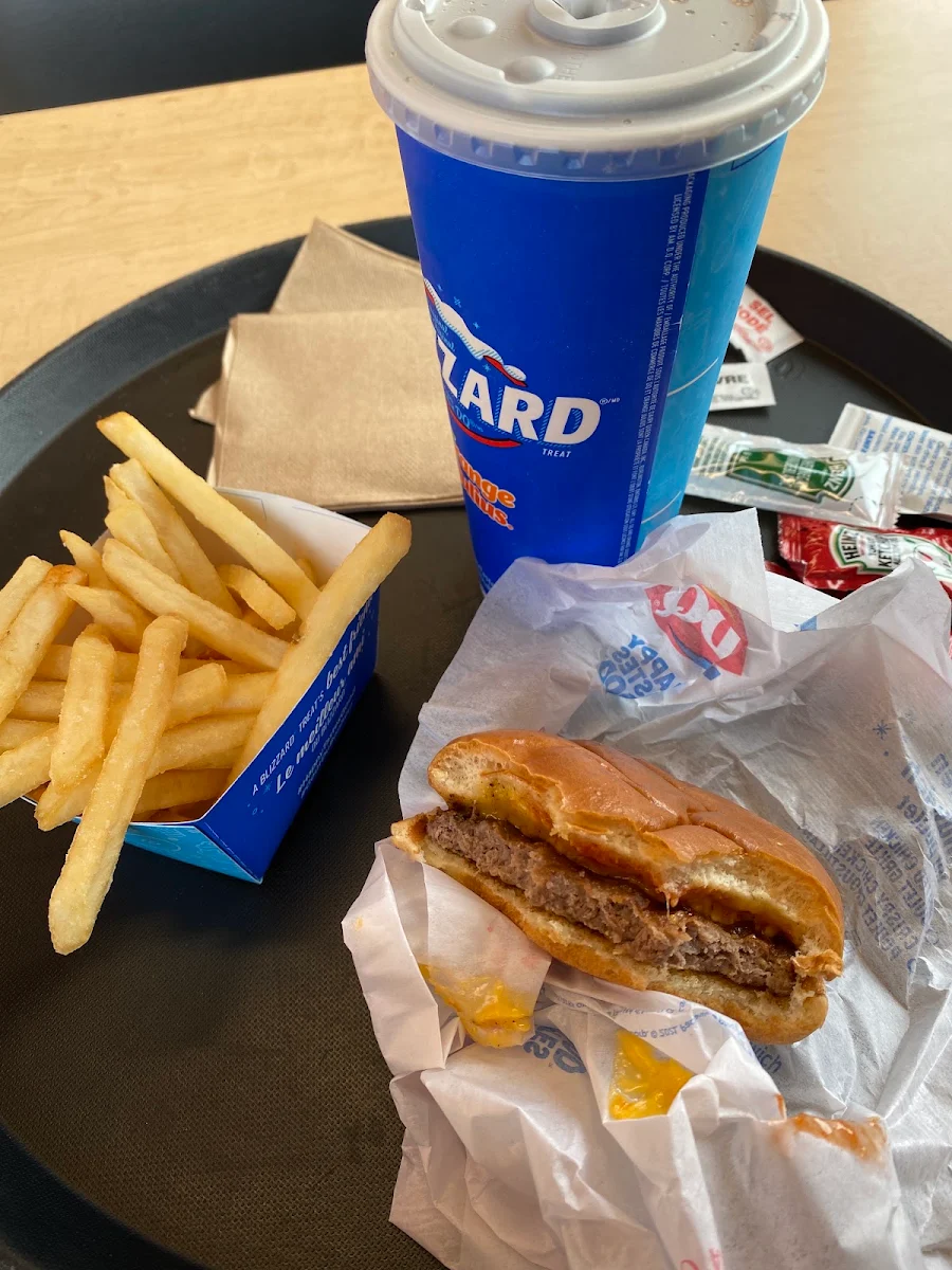 Cheeseburger Blizzard Treat Meal Deal