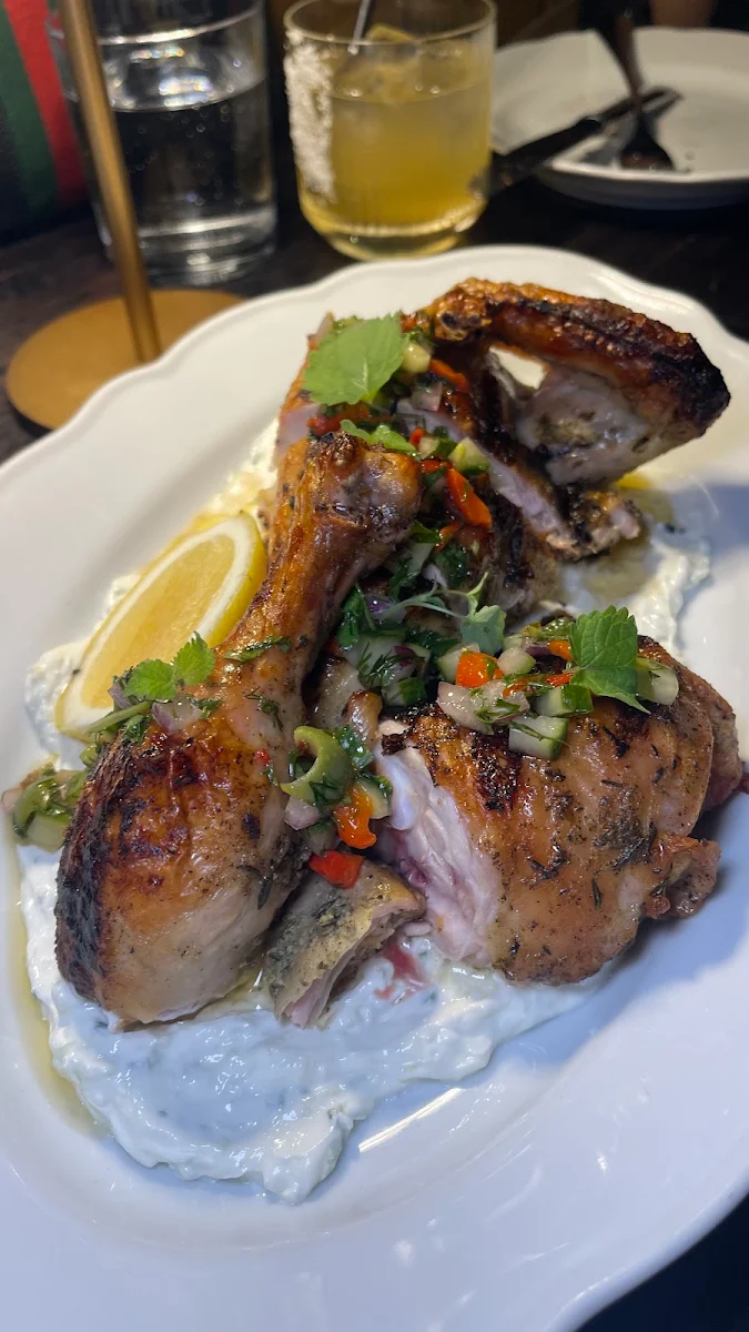 Greek Roasted Chicken Half Whole