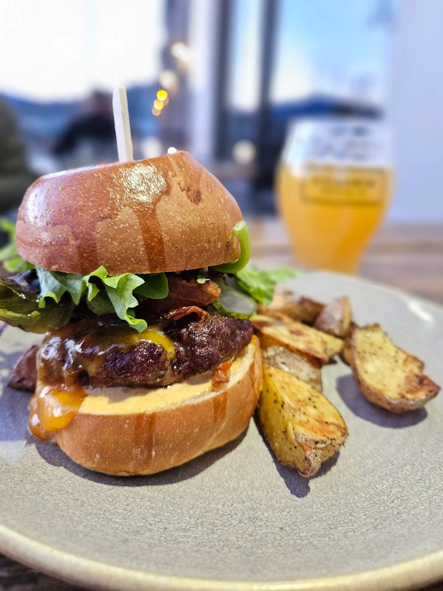 Burger and Fries