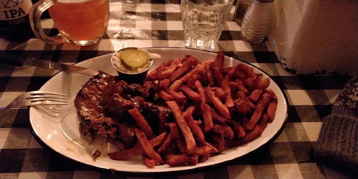 Beef Dumplings with Fries