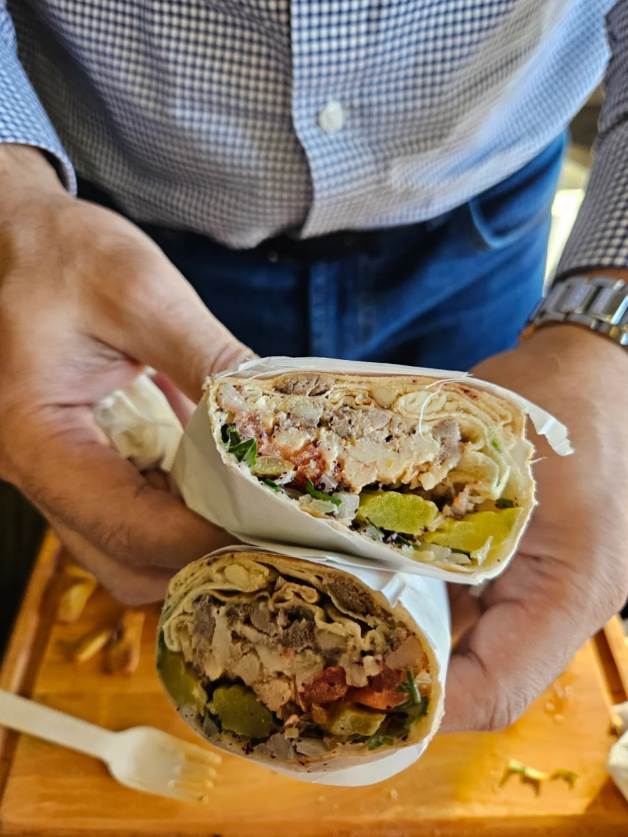 Mixed Shawarma Sandwich