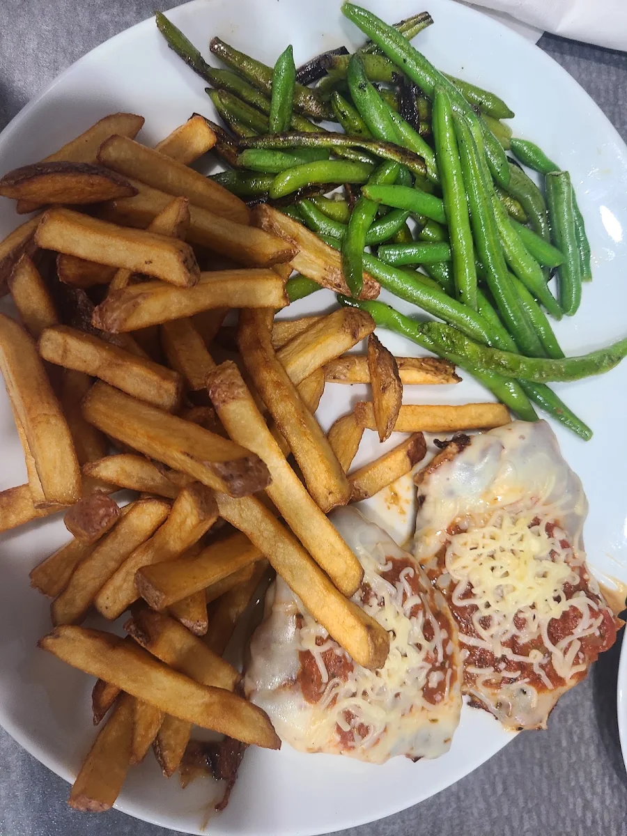 Grilled Chicken Parmesan