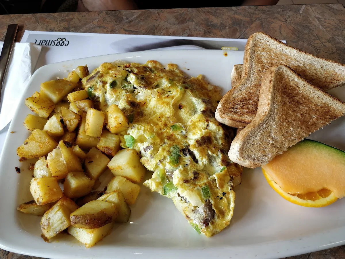 Two-Cheese Omelette Combo