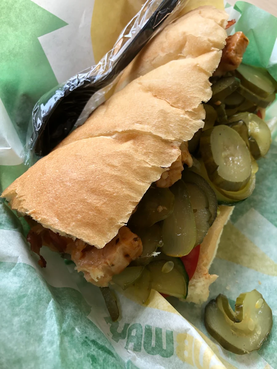 Teriyaki Chicken with Bacon Sandwich