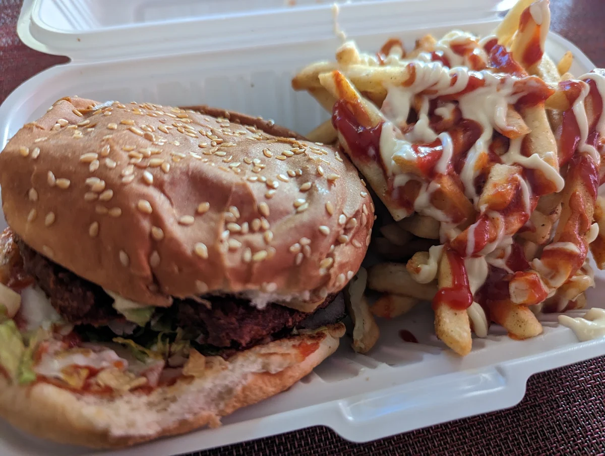 Veggie Patty Paneer Burger
