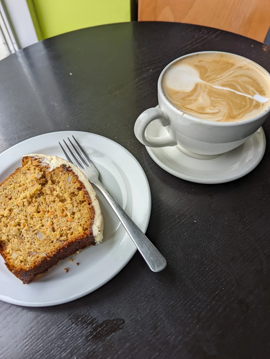 Carrot Cake and Latte