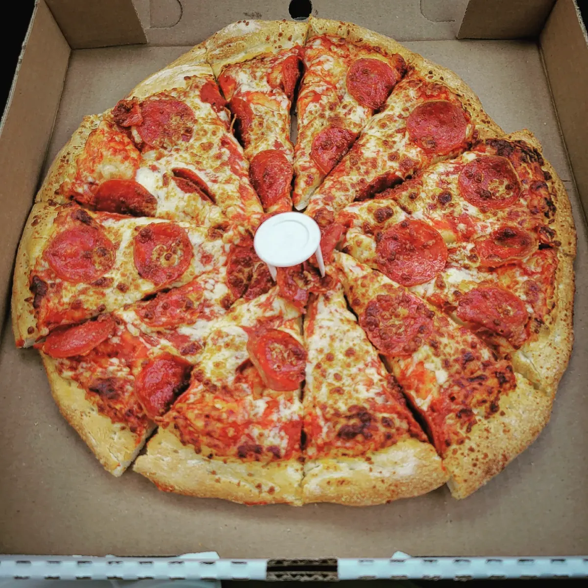 Pepperoni and Cheese Pizza