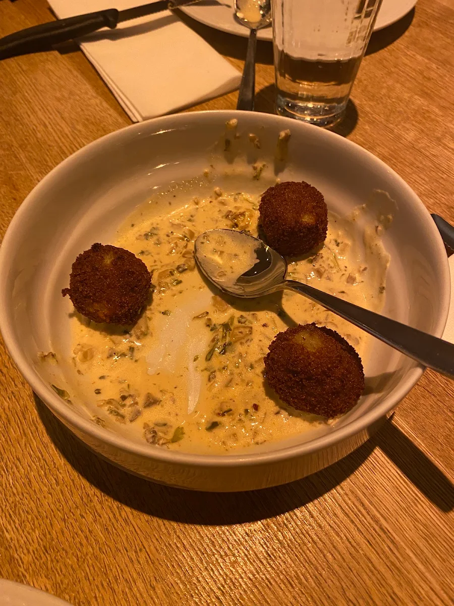Arancini Aux Champignons Mushroom Arancini