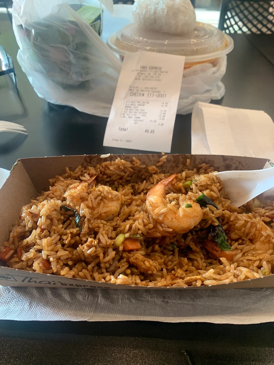 Shrimp Basil Fried-Rice