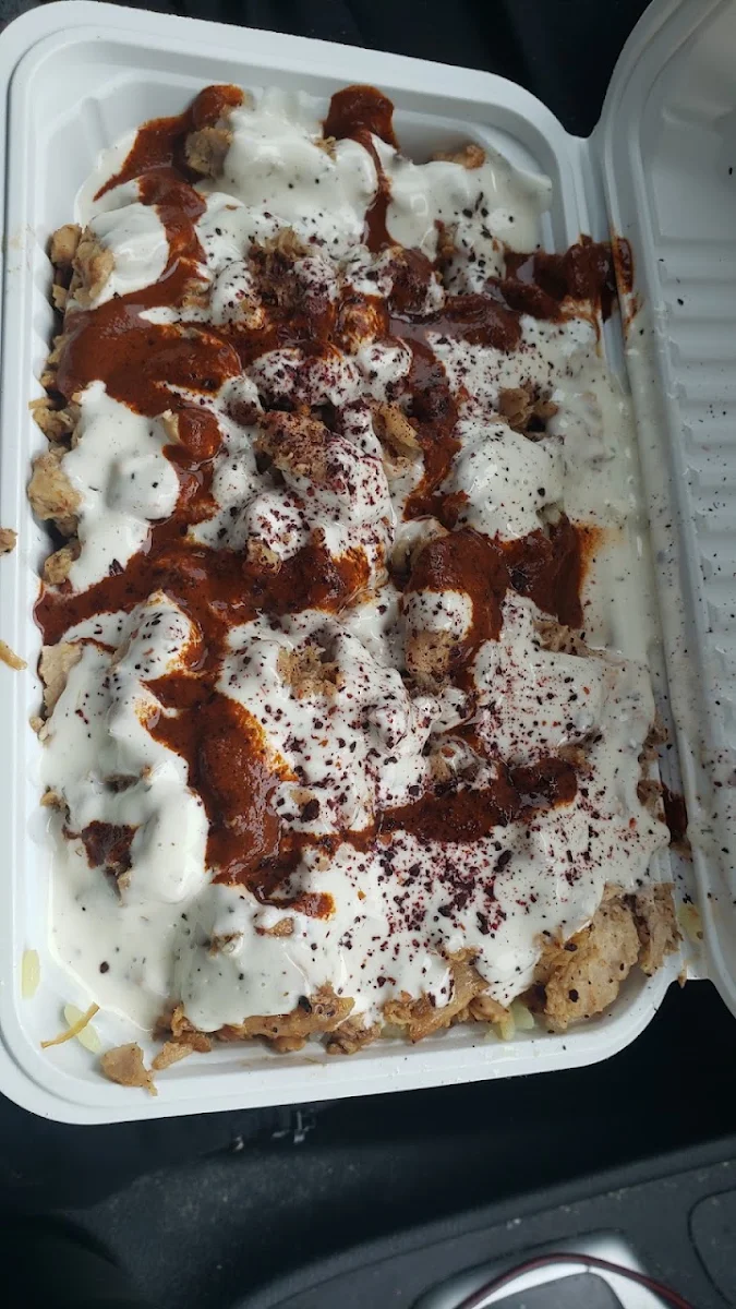 Chicken Rice Garlic Sauce Hot Sauce