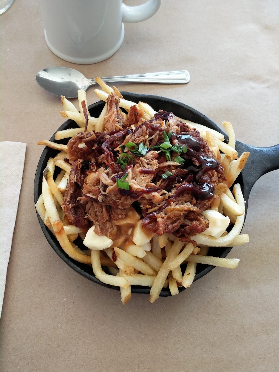 Poutine Au Porc Effiloché