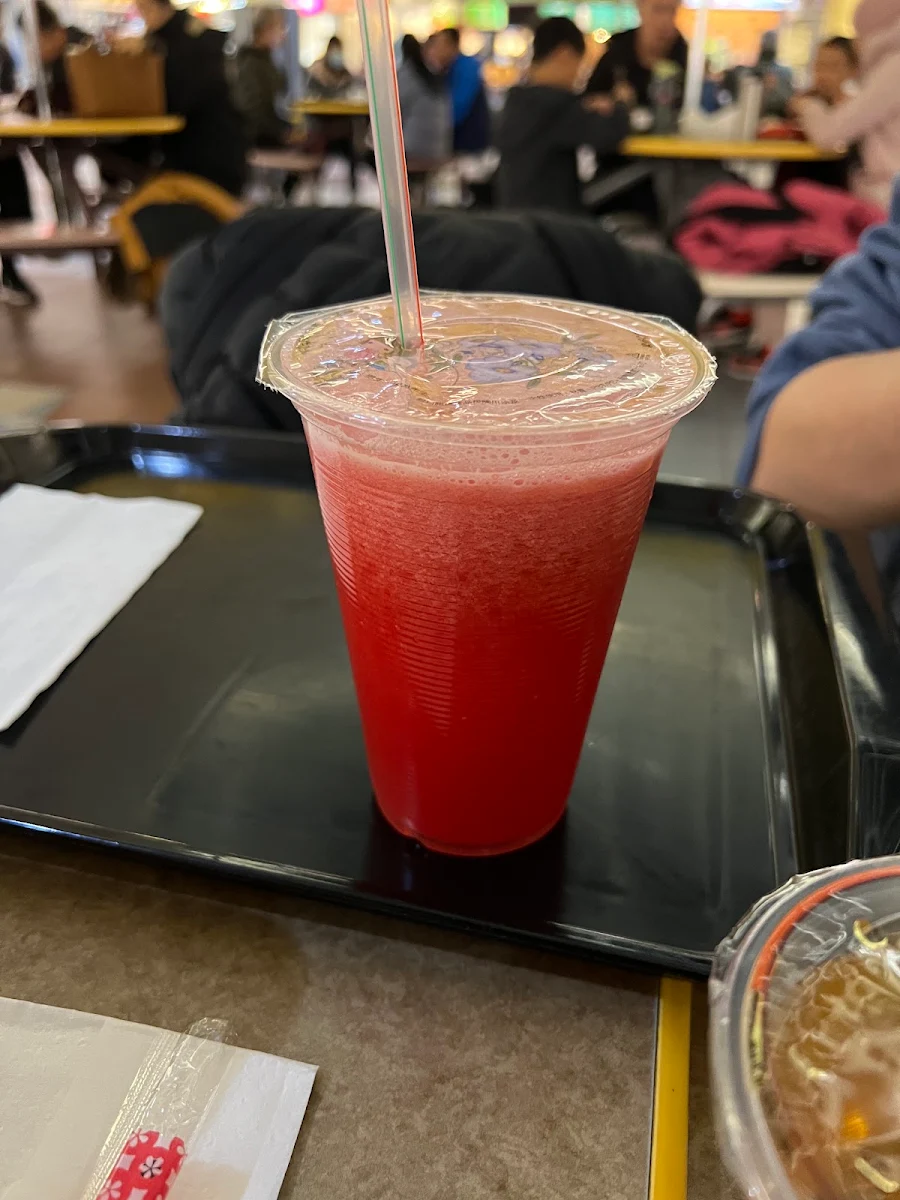 Strawberry Banana Slush