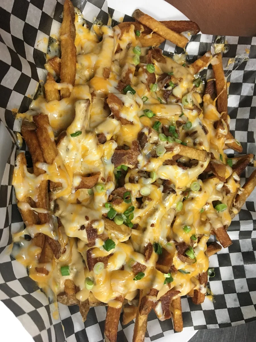 Loaded Beer Cheese Fries