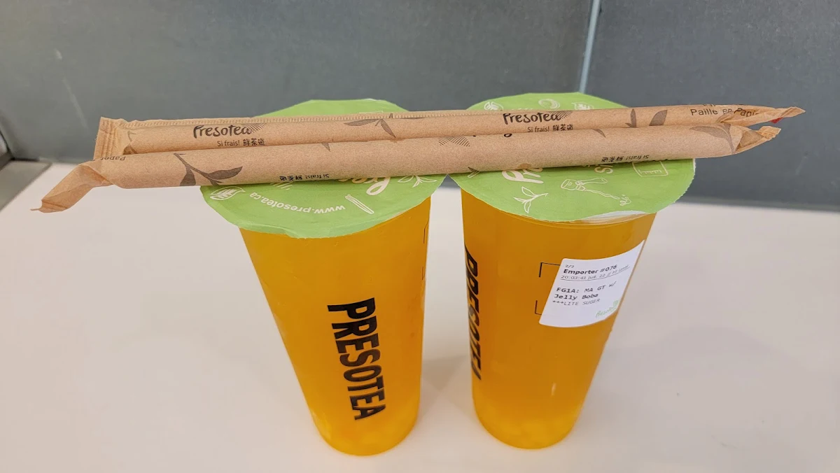 Mango Bubble Tea