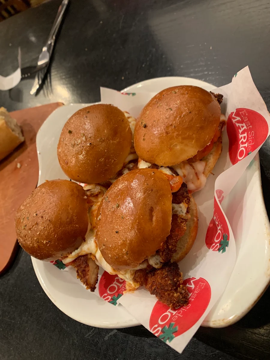 Chicken Parmesan Sliders