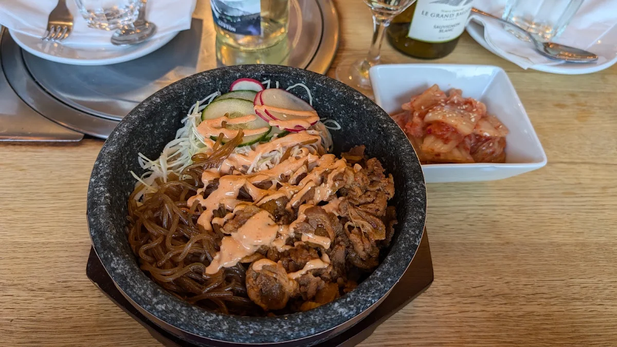 Boeuf Deopbap Avec Un Extra Kimchi
