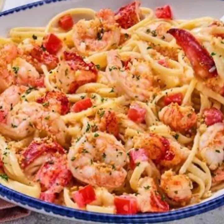 Shrimp Linguini Alfredo