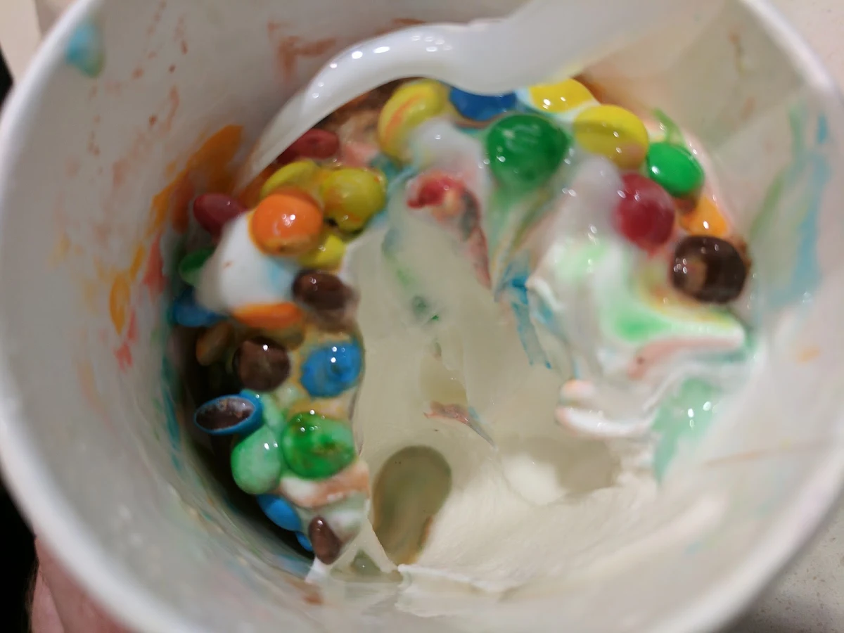 Smarties Mcflurry