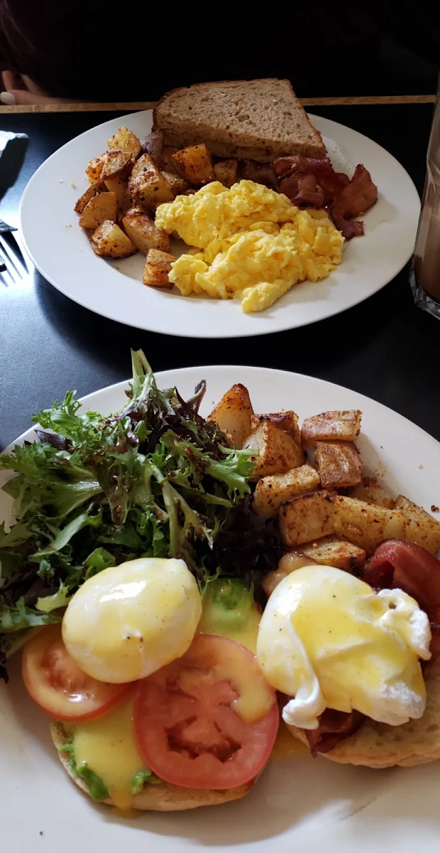 Bacon Sausage & Peameal Benny Bowl