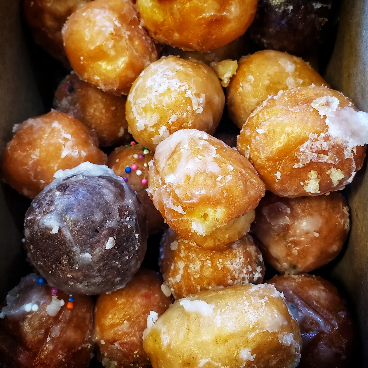 Chocolate Glazed Timbit