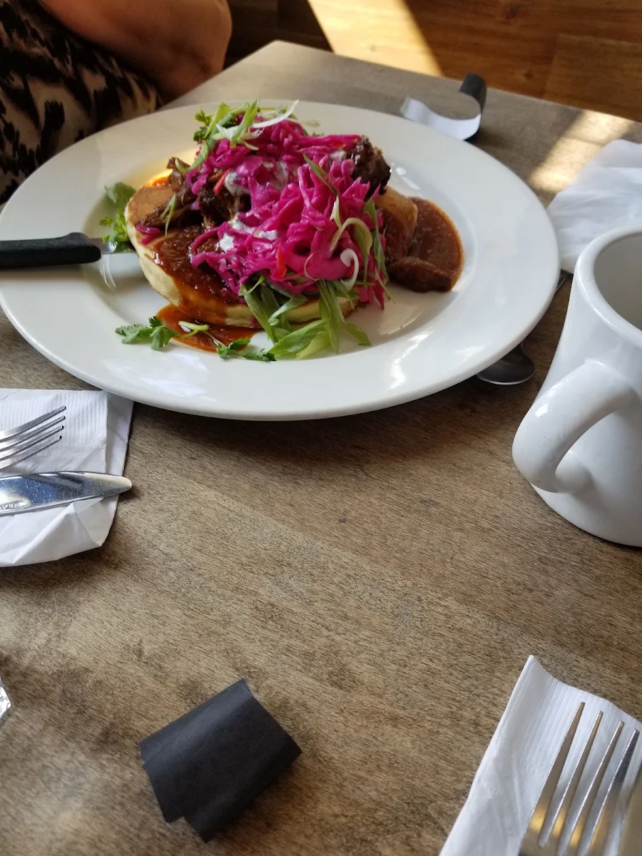 Pulled Pork Pancakes