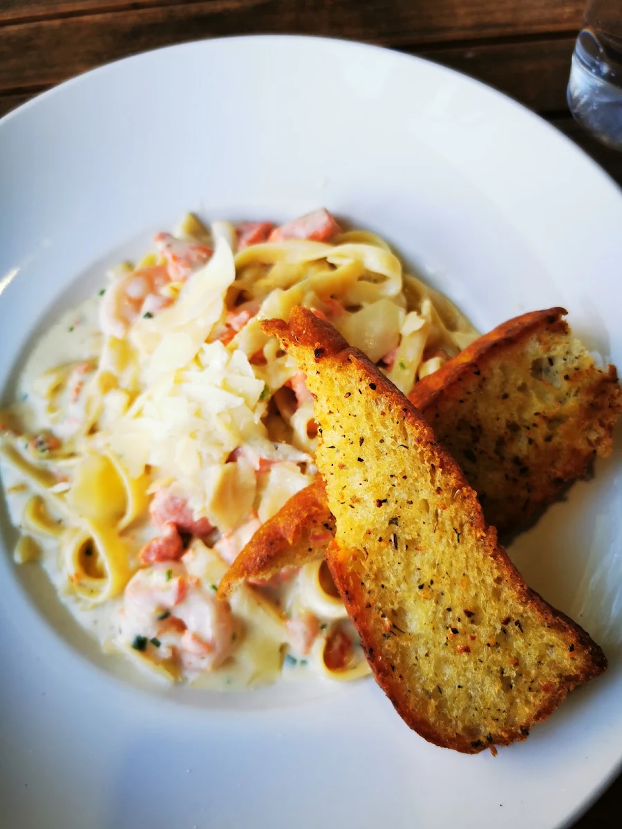 Wild West Coast Seafood Fettuccine