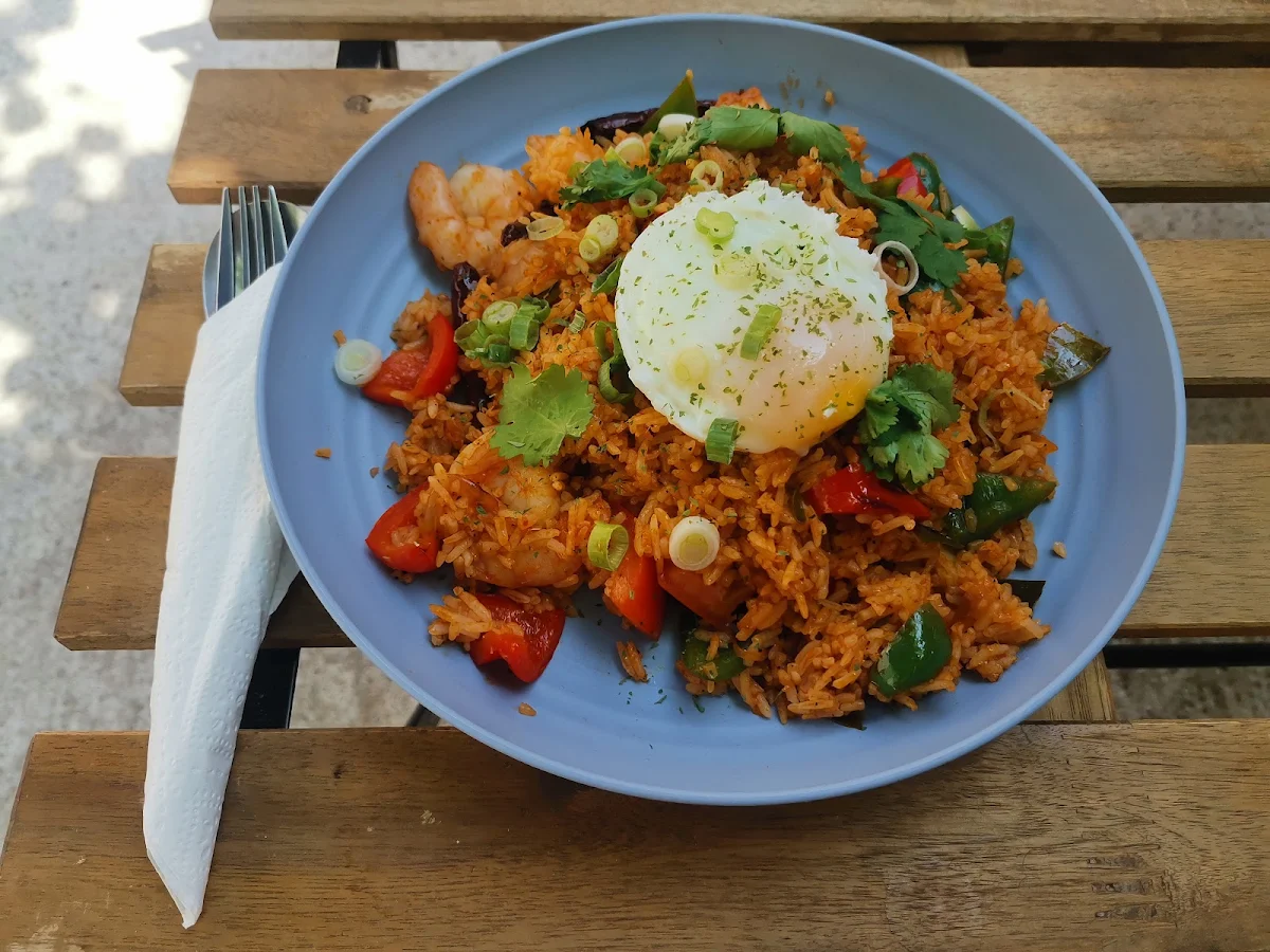 Tom-Yum Shrimp Fried Rice