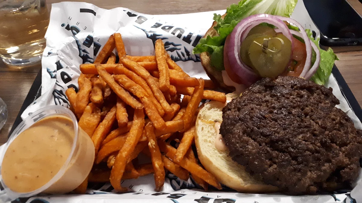 Smash Burger and Fries