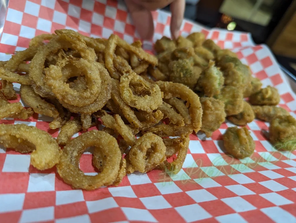 Onion Rings and Fried Okra