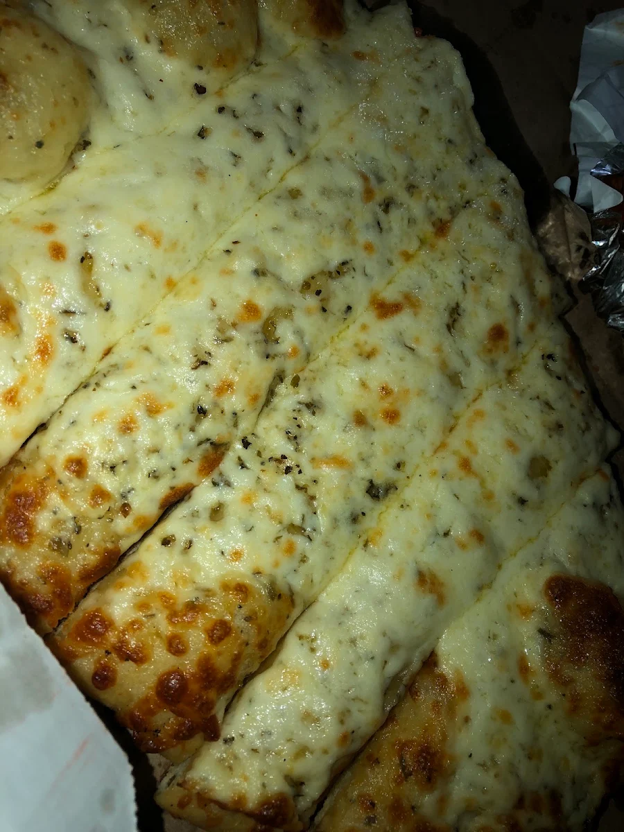 Half Moon Cheesy Bread