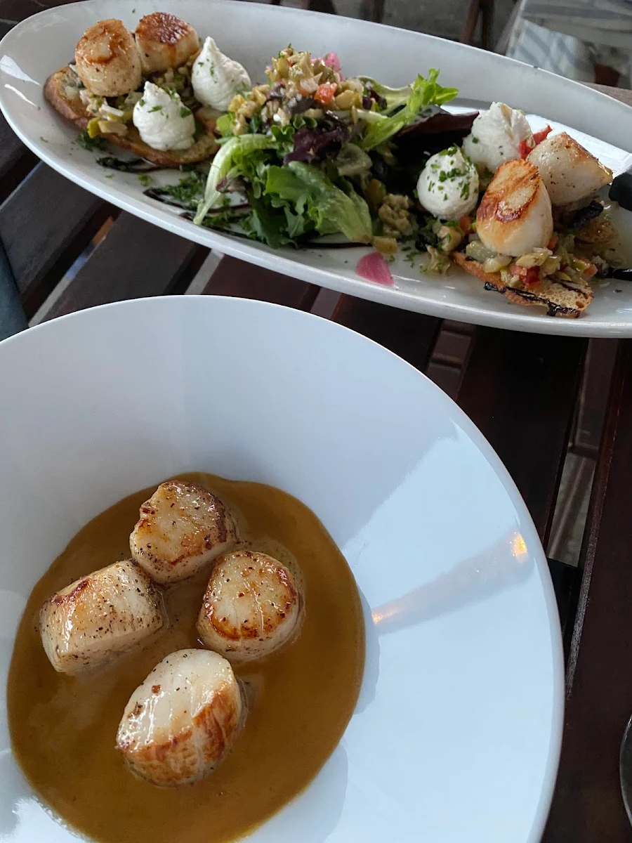 Seared Local Scallops