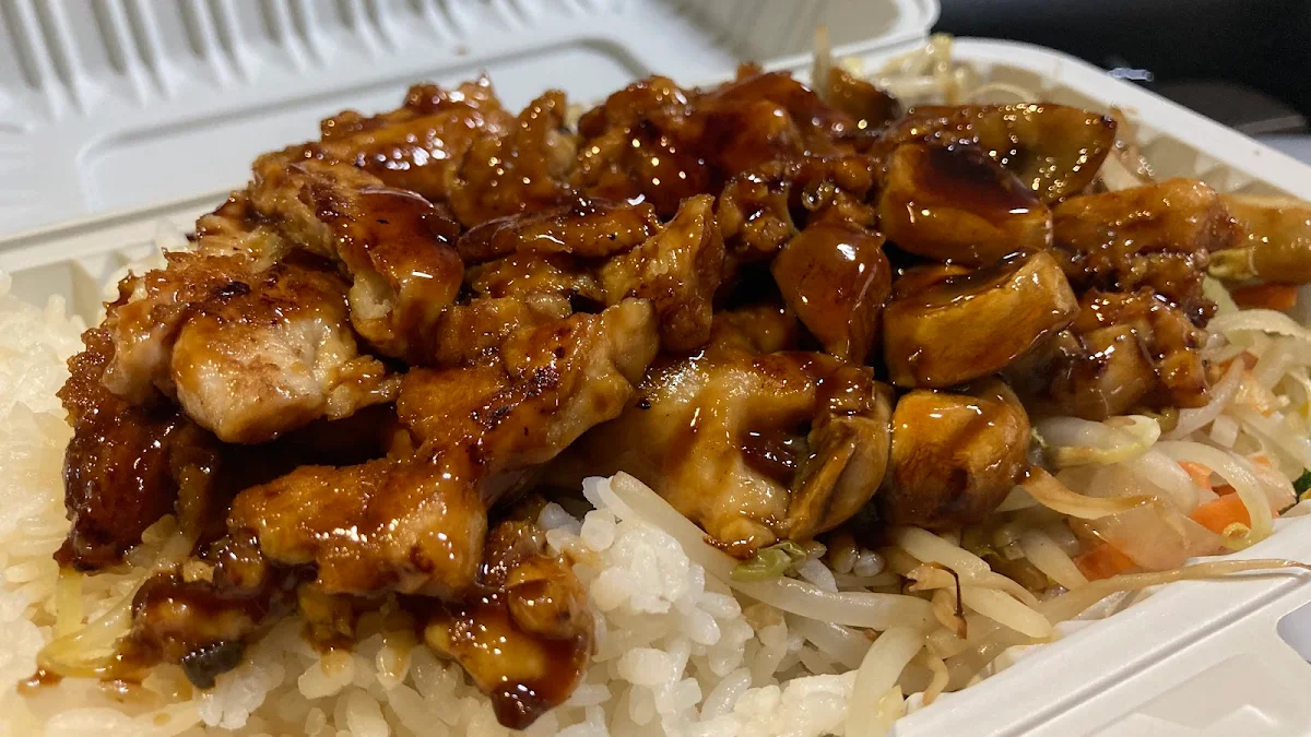 Teriyaki Chicken on Rice